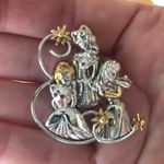 Cinderella Pendant Pin Princess New Broadway Play Silver Photo 1