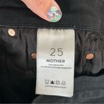 Mother High Waisted Rider Ankle jeans Not Guilty 25 Black Photo 13