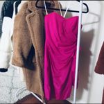 Silk Studio Vintage  Fuchsia Strapless Dress Photo 1