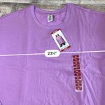 90 Degrees by Reflex NWT Lounge Yoga Side Slit Modal Top Purple sz XL Photo 6