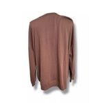 Barbie Hybrid Apparel Panel Squares Cozy Graphic Lightweight Brown Crewneck 2X Photo 1