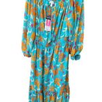 NWT Sofia Jeans size XL boho peasant tiered styled dress. Blue Photo 1
