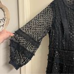 Needle & Thread  Dot Shimmer Ankle Gown Black Size US 16 Photo 5