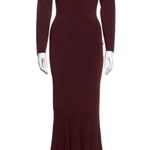 Galvan London Atalanta Long Sleeved Dress Burgundy Size XL New w/Tag Retail $950 Photo 1