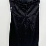 Trixxi Dress Size 3 Black Strapless Mini Dress HOCO Y2K Bling Whimsigoth Fairy Photo 0