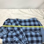 Ultra Flirt  button down flannel top junior size medium Photo 4