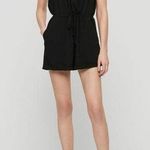 ALLSAINTS  Black Cassie Sleeveless Playsuit/Romper Photo 0
