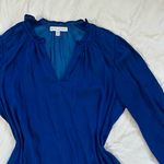 Maison d’Amélie Paris Women’s Royal Blue Blouse Size Small Long Sleeve Photo 4