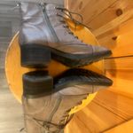 Maurice's  Gray Brenda Lace Up Combat Boots Size 8.5 Photo 4