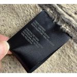 Hilary Radley Faux Shearling Jacket NWT Taupe Suede Plush Fur Trim Coat L Photo 6