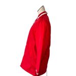Nike NWT  Women's Jacket M Long Dugout Bench Red Zip DC9103-657 Softball Jacket Photo 9