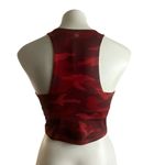 Athleta Elation Red Camouflage Ultimate Print Sports Bra Top Photo 12