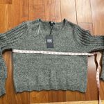Frye NWT Gray V-Neck Sweater with Long Sleeves in size XL. Photo 6
