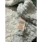 Free People Songbird Nubby Knit V-Neck Sweater Mint Green Sz XS Cotton Boucle Photo 4