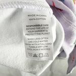 Hill House  Purple Sea Creatures Hooded Terry Cloth The Allie Zip Up Size Medium Photo 7