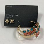 Free Press 4/$25 NWT  set of 2 earrings Photo 0