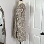 Resistor 100% Organic Cotton poplin floral tiered dress Green Size XS Photo 10