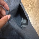 Lands' End  Vintage 90s Grey 100% Wool Western Prairie Ranch Midi Skirt Photo 7