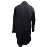 ZARA  Women's Black Long Sleeve Collared Button Up Trench Coat Jacket Size S Photo 1