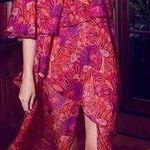 MISA Los Angeles One Shoulder Araya Asymmetric Flutter Ethereal Dress NWT L $410 Photo 0