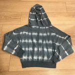 FP Movement Free People Tie Die Believer Hooded Sweatshirt Navy Blue Size S Photo 3