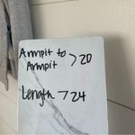 Pam & Gela Women’s Small Grey Distressed Sweatshirt Photo 2