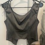 Wild Fable Women's Button-Down Shirt - ™ Gray Striped size XS Photo 5