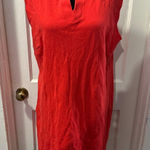 Talbots  Red Tank Dress in XL Photo 0