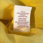 Hem & Thread | Yellow Dress with Braided Spaghetti Straps. Slit on Both Sides. Photo 7