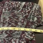 Derek Heart  Open Front Fringe Knit Sweater Cardigan Large Photo 3