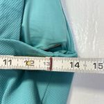 Eberjay NWT Eberjey Vivian textured pique deep V swimsuit ocean blue Large Photo 8