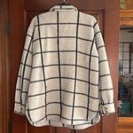 Z Supply PLAID TUCKER JACKET LARGE Photo 8