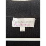 Design History  Stripe Long Sleeve Cashmere Polo- Size L Normcore Classic Photo 6