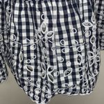 Tory Burch  Convertible Gingham beach dress woman size LARGE Photo 2