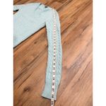 Ann Taylor  100% Cashmere Cable Knit V-Neck Sweater Women's S Mint Green Photo 7