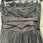 Masquerade 🎄 Platinum mini dress size 11/12 Photo 2