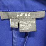 Per Se  Women's Navy Blue Zip Up Jacket Size 12 New Without Tags Photo 5