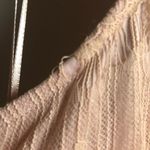 Anthropologie ASTR Dress Blush Pink High Neck Lace Overlay Shift Mini Sz S BNWT  Photo 12