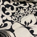 Ruby Y2K  Black & Cream Floral Abstract Cap Sleeve Sheath Dress Photo 6