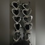 Cape Robbin 🦋NEW  Romance Stilletto Heels, Black, Size 6 Photo 3