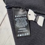 Babaton Adelaide Sculpt Knit Black Short Sleeve Square Neck Crop Top Size L Photo 6