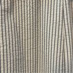 ⭐️Alyx navy blue lace and striped belted button front collared dress size 10 Photo 13