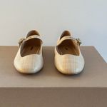 J.Crew Woven Mary Jane Flats in Natural Raffia, Size 6 Photo 5