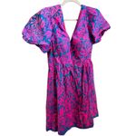 Lilly Pulitzer  Suzie Dress Aura Pink Leaf An Impression Size 8 Photo 1