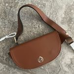 Michael Kors NWT Genuine Leather Fanny Pack Belt Bag, Brown Size S/M New w/Tag Photo 1