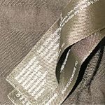 Eileen Fisher  Large Black High Collar Organic Cotton Open Front Jacket Photo 4