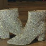 Betsey Johnson  Kyla Rhinestone Booties women size 7.5new never worn  Photo 8