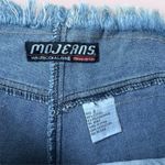 Vtg Y2K‎ 2000's Mo Jeans Low Rise Micro Booty Hot Daisy Dukes Denim Shorts Sz 2 Blue Photo 2