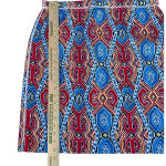 J. McLaughlin Blue Casavito Halle Reversible Pencil Scuba Stretch Skirt Knee Photo 3