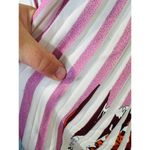 THEBE MAGUGU Pink Abstract Fish Chips Pleated Plissé Maxi Skirt Size Small Photo 8